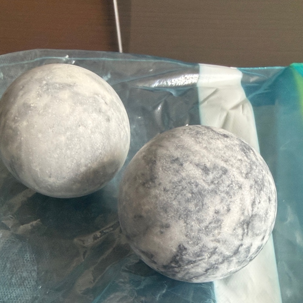 Whiskey Spheres Gray and White